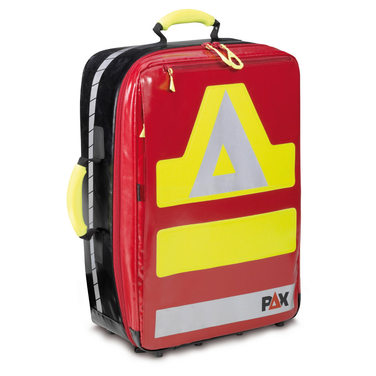 PAX Notfallrucksack Wasserkuppe L Frontansicht rot Material PAX Plan
