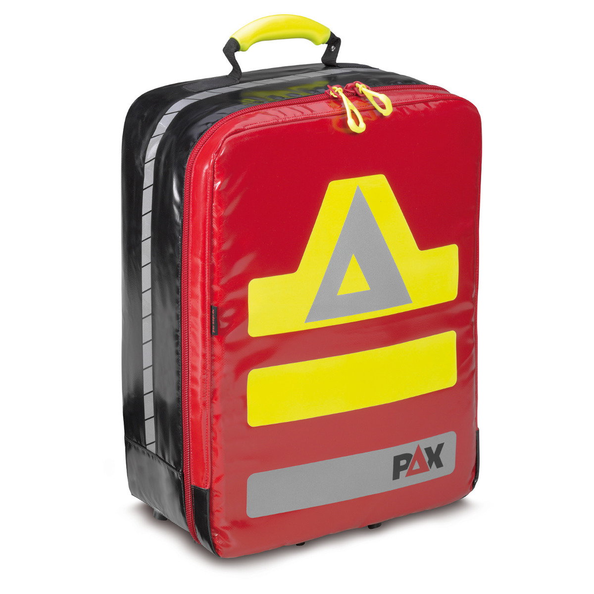 PAX SEG Rucksack Groß  Farbe rot, Frontansicht