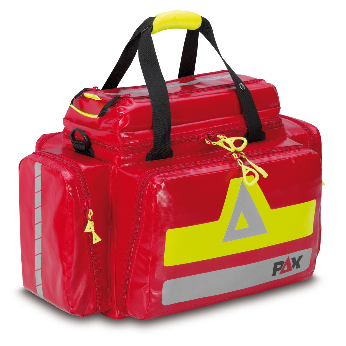 Artikelbild PAX Notfalltasche Dresden, Frontansicht, Farbe rot.
