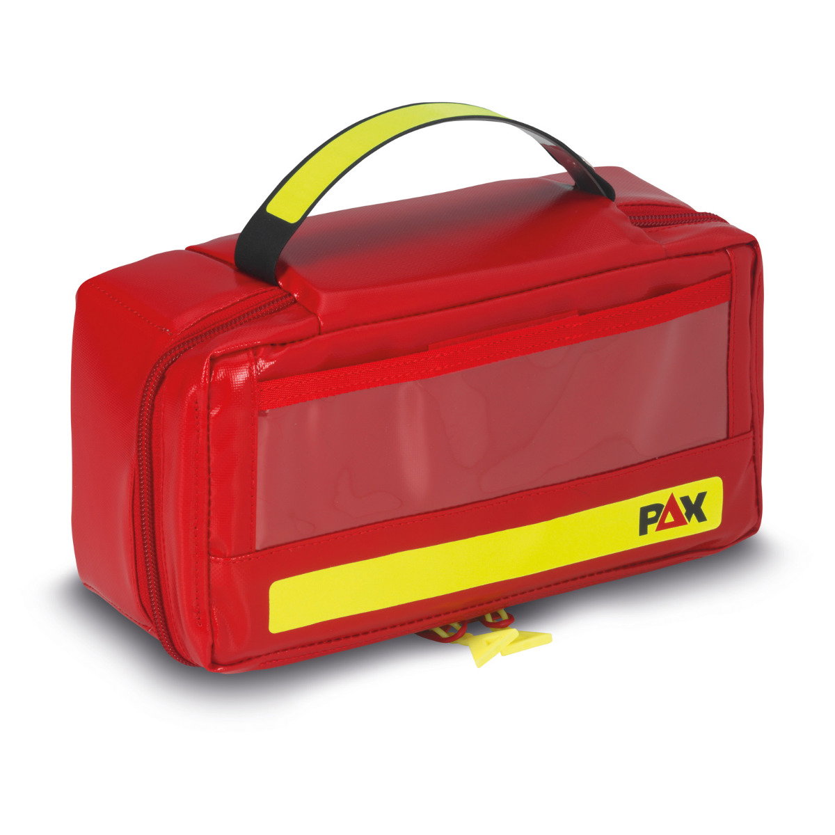 PAX Ampullarium S, Frontansicht geschlossen, Material PAX-Tec, Farbe rot. 
