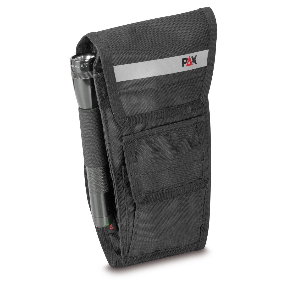 PAX Stethoskopholster geschlossen mit Beispiel Verlastung Taschenlampe