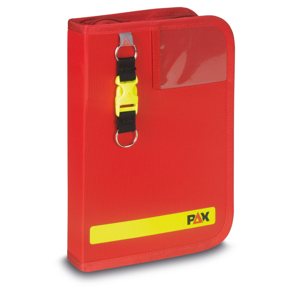 PAX Fahrtenbuch DIN A5 hoch, Farbe rot, Material PAX-Plan, Frontansicht. 