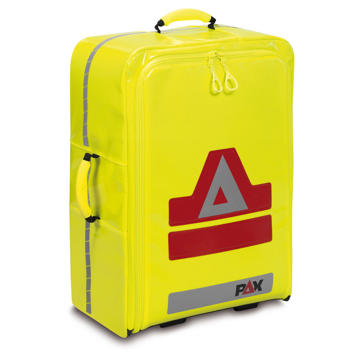 PAX Disaster Rucksack - Frontansicht des geschlossenen Rucksackes.