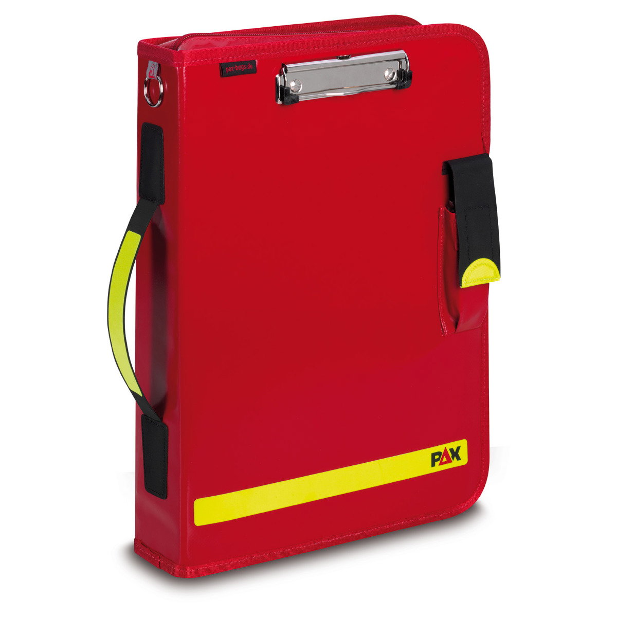 PAX Fahrtenbuch Multi-Organizer Tablet, Farbe rot, Material Frontansicht.