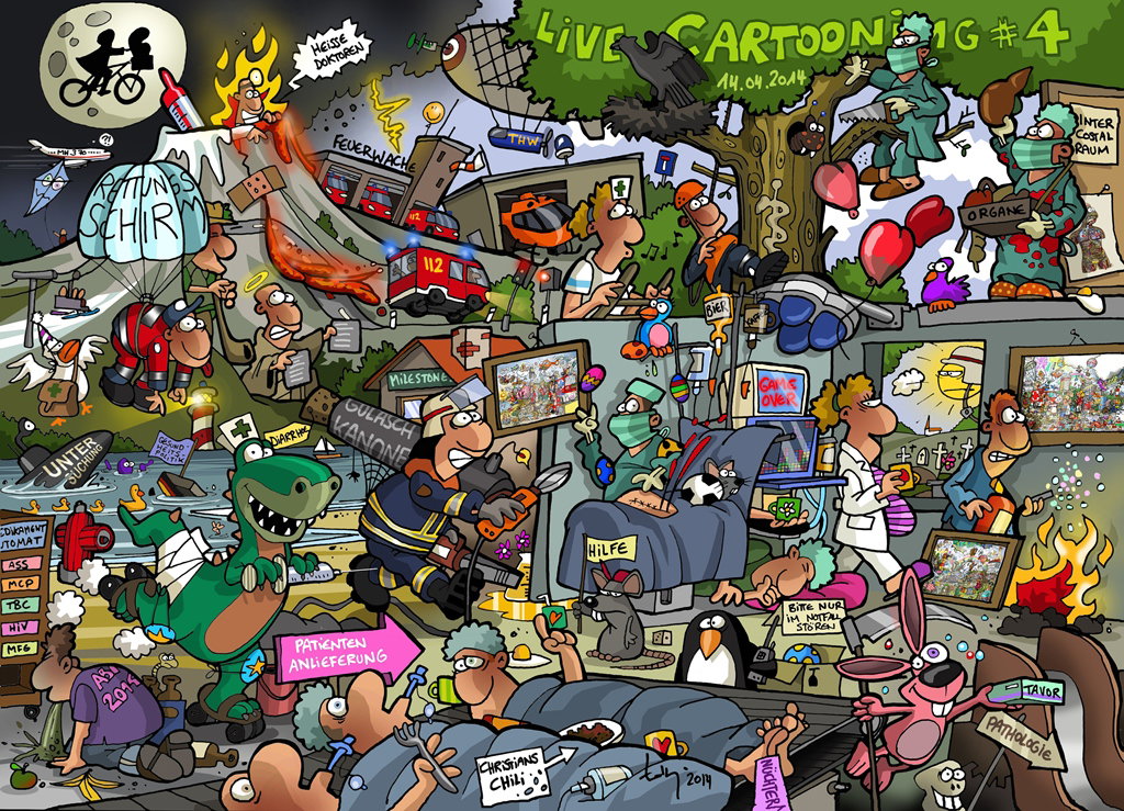 LiveCartooning Poster 4.0, DIN A3