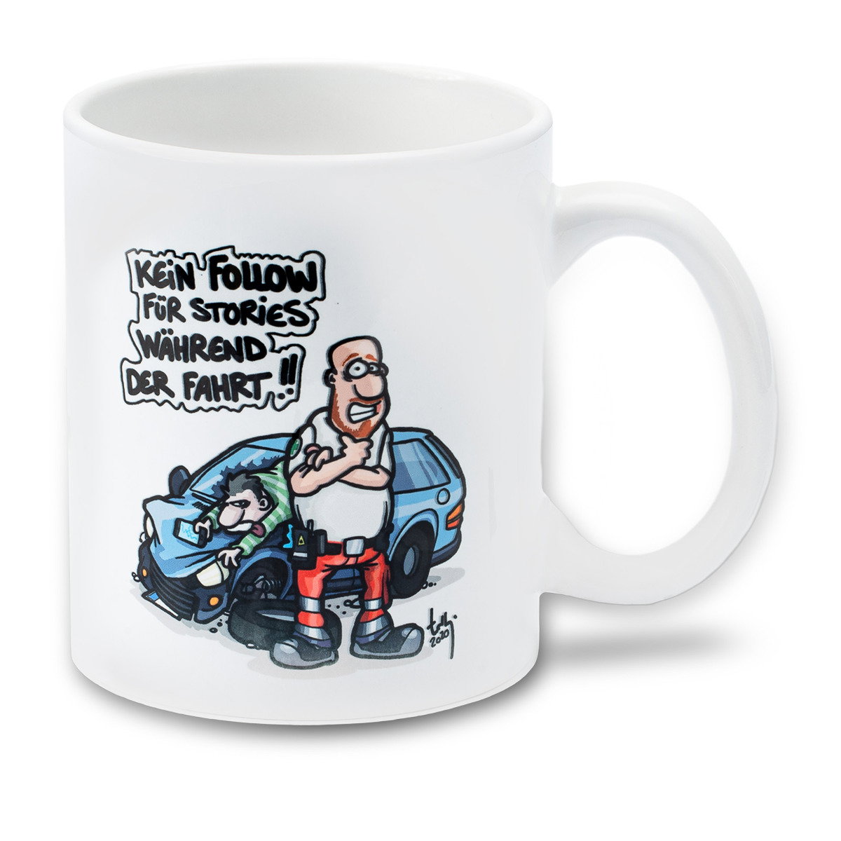 MEDI-LEARN Cartoon Becher der Flory