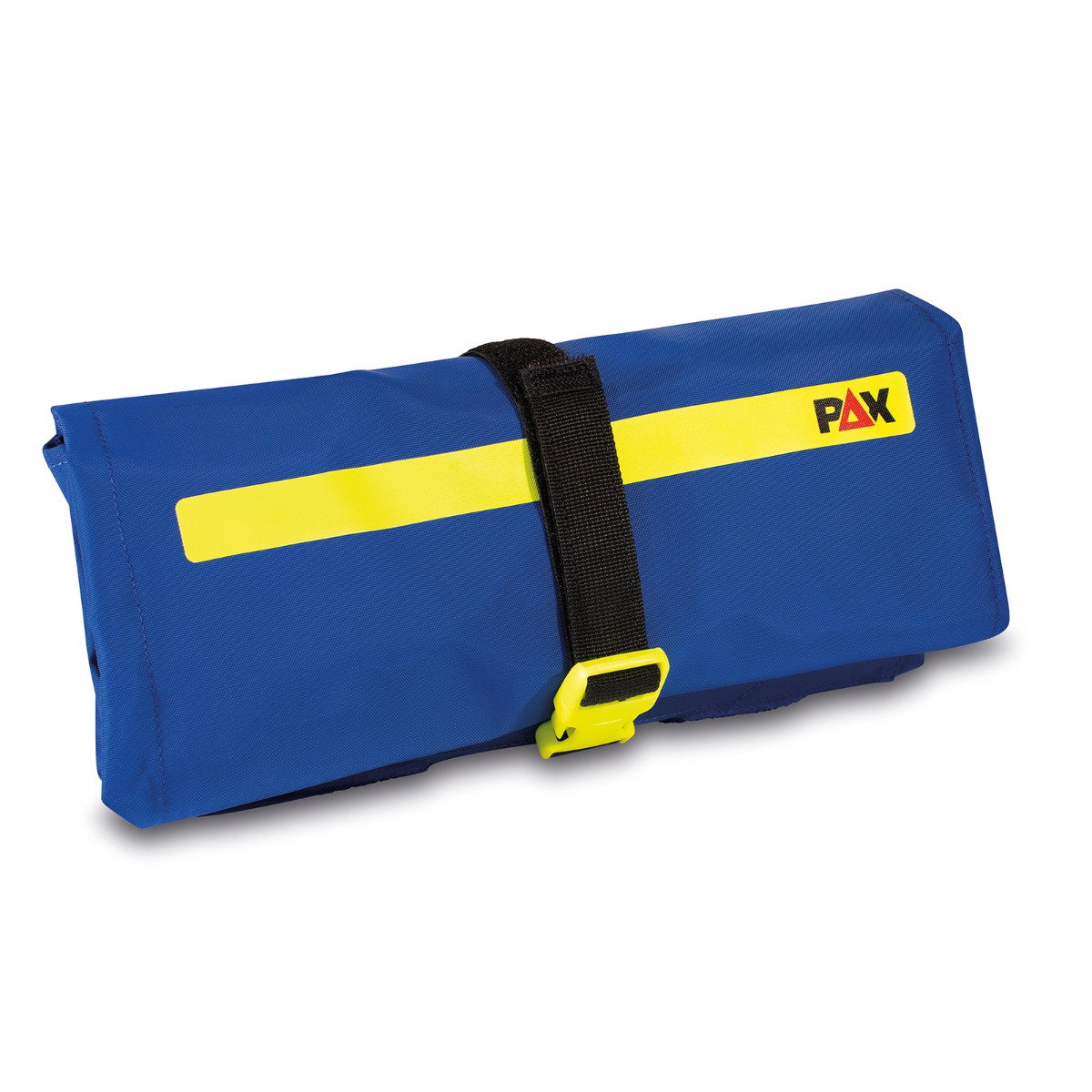 PAX Intubationstasche S, geschlossen in der Farbe blau.